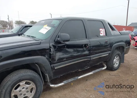 2004 Chevrolet Avalanche 1500 from USA, damaged, VIN 3GNEC12T94G233331